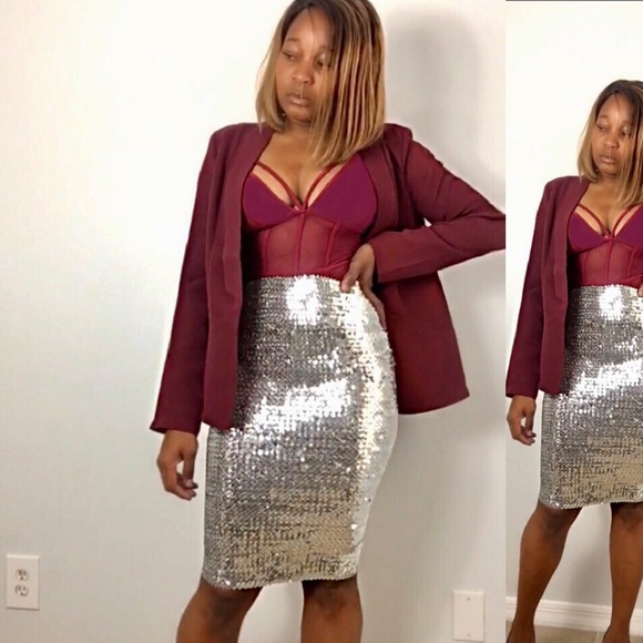 shetrendee Dresses & Skirts - 🔴price dropped $22🔴sequins skirt